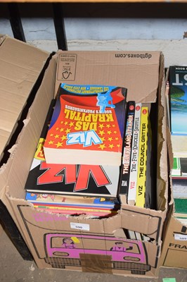 Lot 590 - One box of Viz books