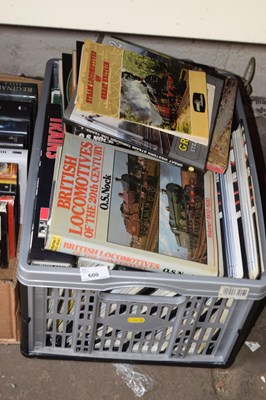 Lot 600 - One box of books, railway interest