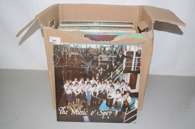 Lot 603 - One box of mixed records