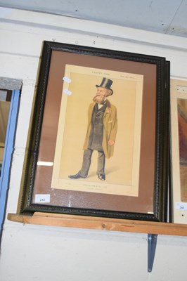 Lot 244 - TWO FRAMED VANITY FAIR PRINTS, THE STATESMAN...