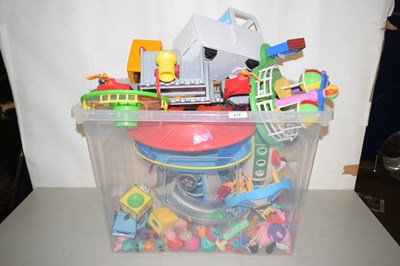 Lot 619 - One box of children's toys