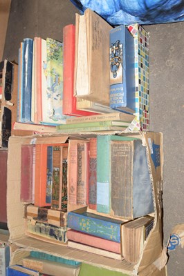 Lot 633 - Two boxes of mixed books