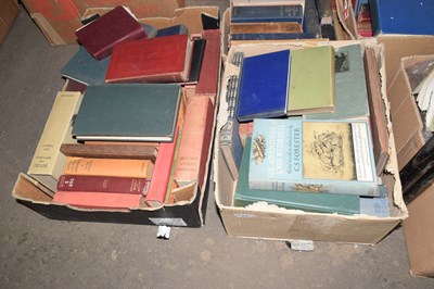 Lot 635 - Two boxes of mixed books