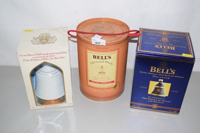 Lot 637 - Three Bells Old Scotch Whisky commemorative...