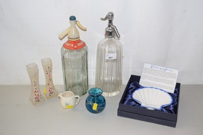 Lot 647 - Mixed Lot: Two Sodastreams etc