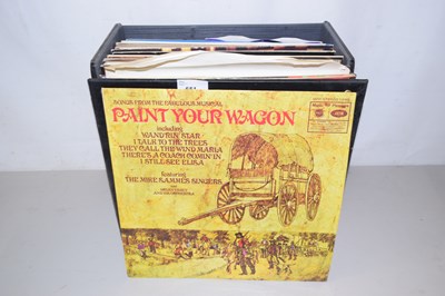 Lot 651 - A box of various LP's