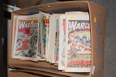 Lot 658 - One box of Warlord comics