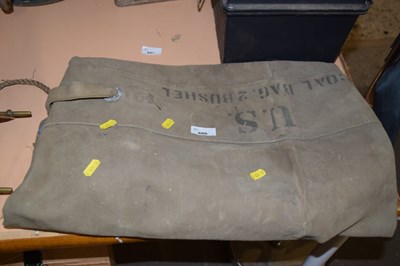 Lot 686 - A vintage US two bushel coal bag