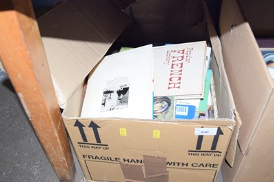 Lot 690 - One box of mixed books