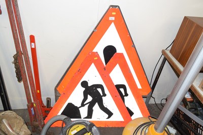 Lot 712 - Three road signs