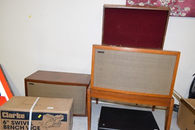 Lot 716 - Vintage Hacker record player with additional...