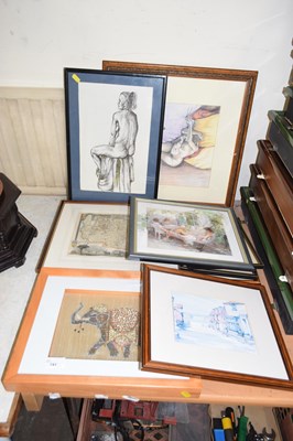 Lot 741 - Mixed Lot: Various pictures to enclose...