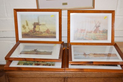 Lot 766 - A group of six coloured prints after Norwich...