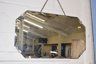 Lot 767A - An Art Deco style wall mirror in clip frame