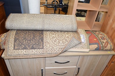 Lot 836 - A group of three 20th Century floor rugs