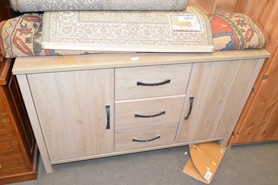 Lot 837 - Modern light wood finish sideboard