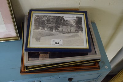 Lot 264 - MIXED LOT OF PICTURES TO INCLUDE ENGRAVINGS OF...