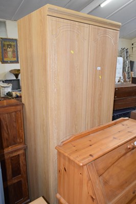 Lot 859 - Modern two door wardrobe