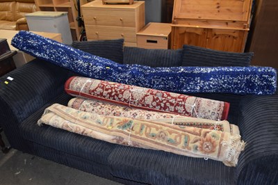 Lot 889 - A group of five modern rugs