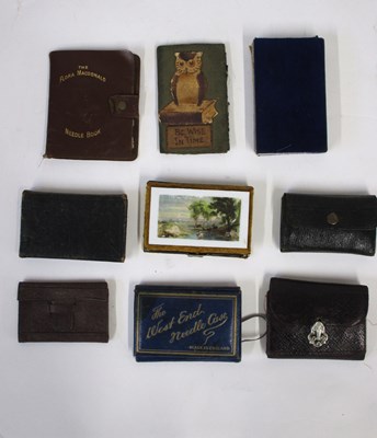Lot 271 - Nine needle cases: including The West End...