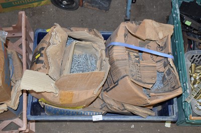 Lot 908 - Large box of various galvanised nails etc