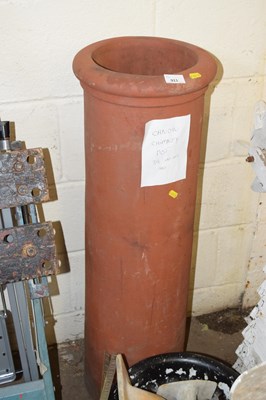Lot 911 - A cannon chimney pot, 39" tall