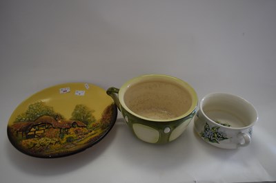 Lot 3 - MIXED LOT COMPRISING A PLASTERWORK WALL PLATE,...