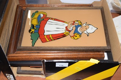 Lot 776 - A box of assorted pictures