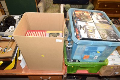 Lot 777 - Three boxes of DVD's