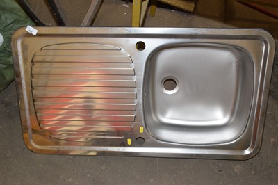 Lot 792 - Steel kitchen sink