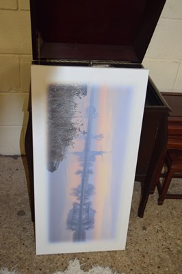 Lot 273 - CONTEMPORARY PHOTOGRAPHIC PRINT ON CANVAS,...