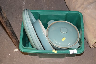 Lot 812 - A box of Denby dinner wares