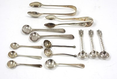 Lot 24 - Mixed Lot: Two pairs of hallmarked silver...