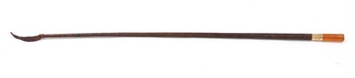 Lot 49 - A vintage Swaine & Adeney riding crop having a...