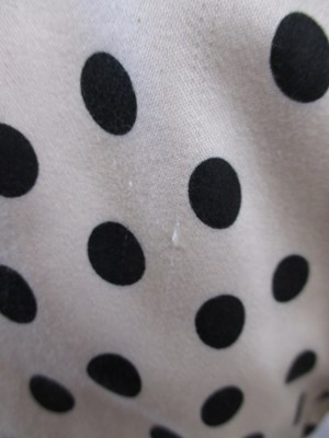 Lot 64 - Karl Lagerfeld: a 1980's black and cream shift...