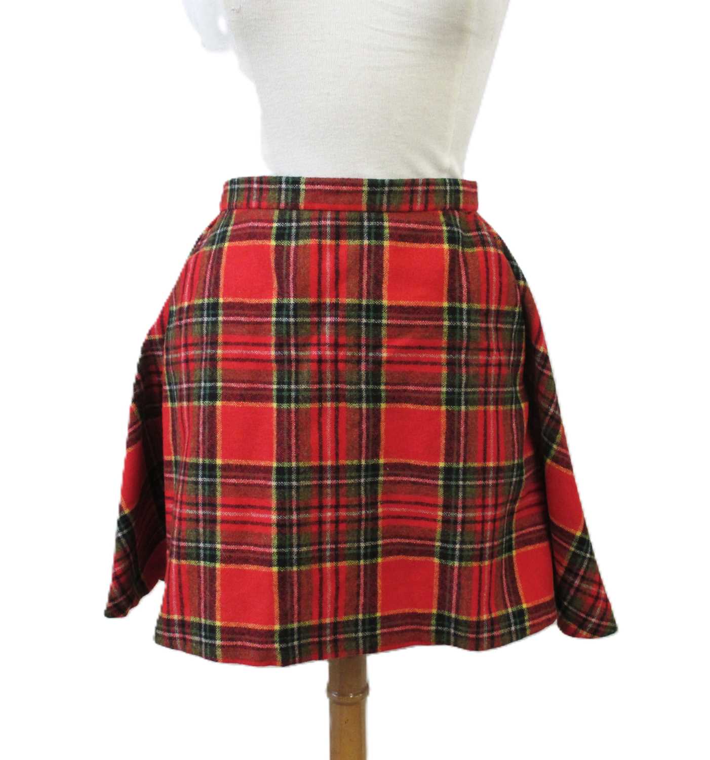 Lot 71 - Vivienne Westwood: a 1980-90's tartan mini...
