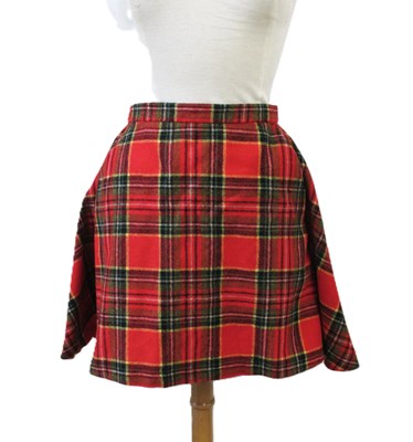 Lot 71 - Vivienne Westwood: a 1980-90's tartan mini...