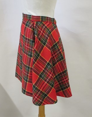 Lot 71 - Vivienne Westwood: a 1980-90's tartan mini...