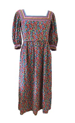 Lot 70 - Ungaro for Harrods: a short sleeve dress with...