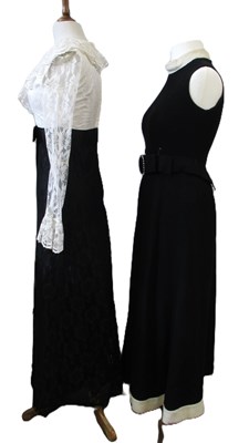 Lot 43 - Two mid 20th century evening dresses:...