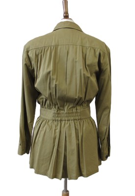 Lot 67 - Escada: a military style cotton utility jacket,...