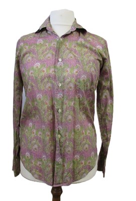 Lot 303 - Liberty: a men's printed cotton shirt, approx....