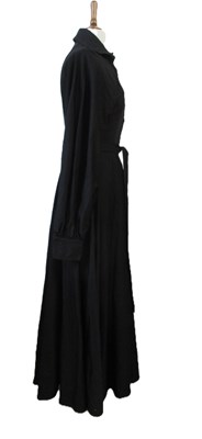 Lot 52 - Jean Varon: a black 'spider web' dress, with...