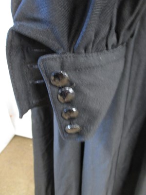 Lot 52 - Jean Varon: a black 'spider web' dress, with...