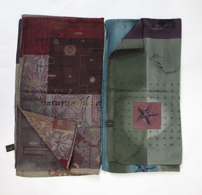 Lot 192 - Neil Bottle (contemporary): two hand painted...