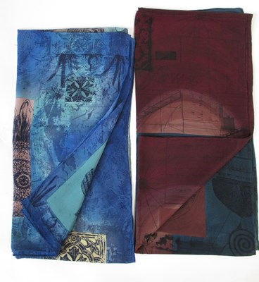 Lot 191 - Neil Bottle (contemporary): two hand painted...