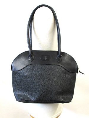 Lot 176 - Mulberry: a black leather Tetbury tote bag,...