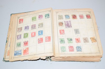 Lot 45 - A Lincoln stamp album containing a junior...