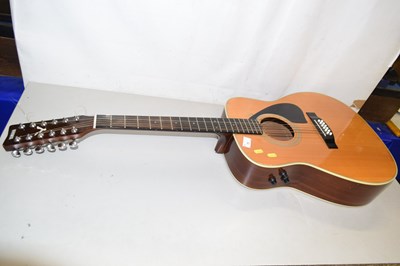 Lot 73 - A Yamaha FG420E acoustic guitar