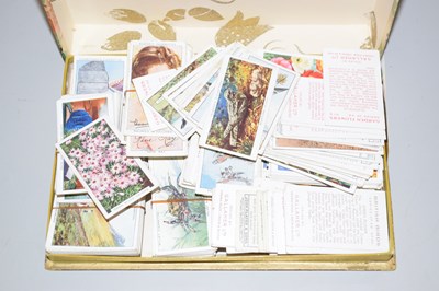 Lot 89 - A box of various cigarette cards